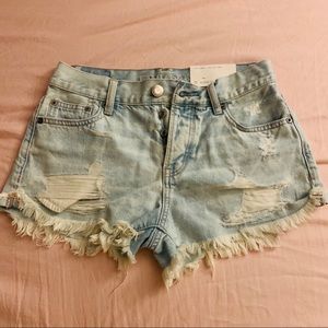 American Eagle Tomgirl Shortie Shorts